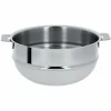 Meilleur Prix Budget ❤️ Bain Marie Mutine Ø 20 cm Manche Amovible Inox Cristel 🎁 5