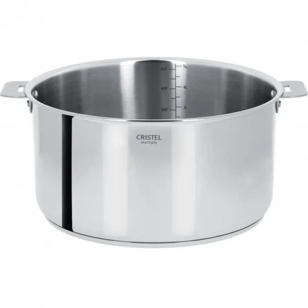 Casserole Casteline Ø 18 Cm Manche Amovible Inox Cristel Les achats en ligne 1