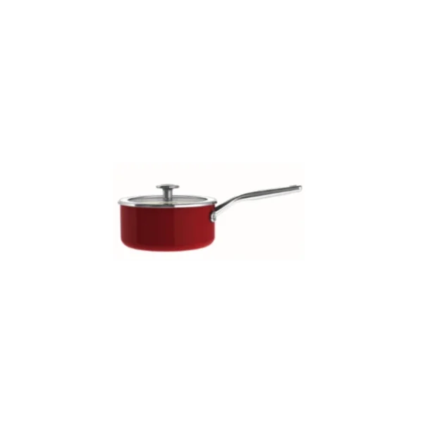 marque pas cher en ligne Casserole Émaillée 16cm Rouge Empire KitchenAid 1