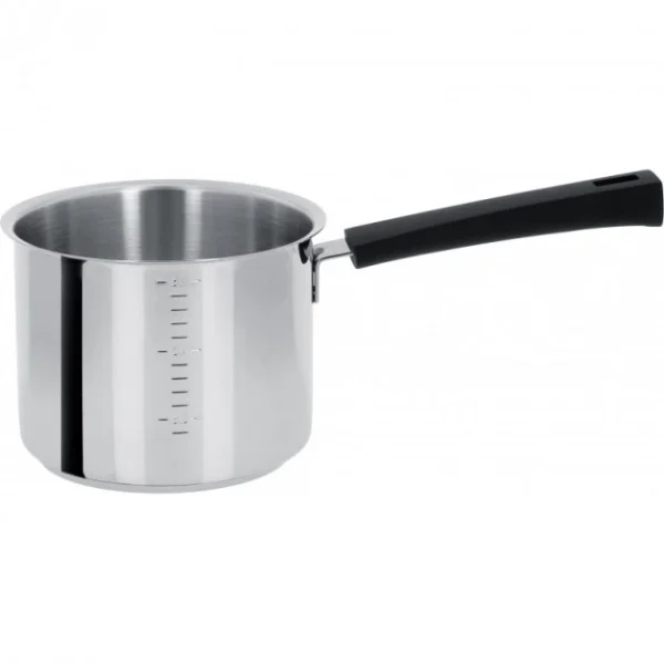 haute qualité Casserole Haute Graduée Ø 14 Cm Mutine Manche Fixe Inox Cristel 1