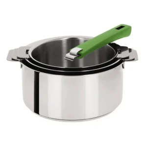 Casserole Mutine Ø 14 Cm Manche Amovible Inox Cristel marque pas cher 14