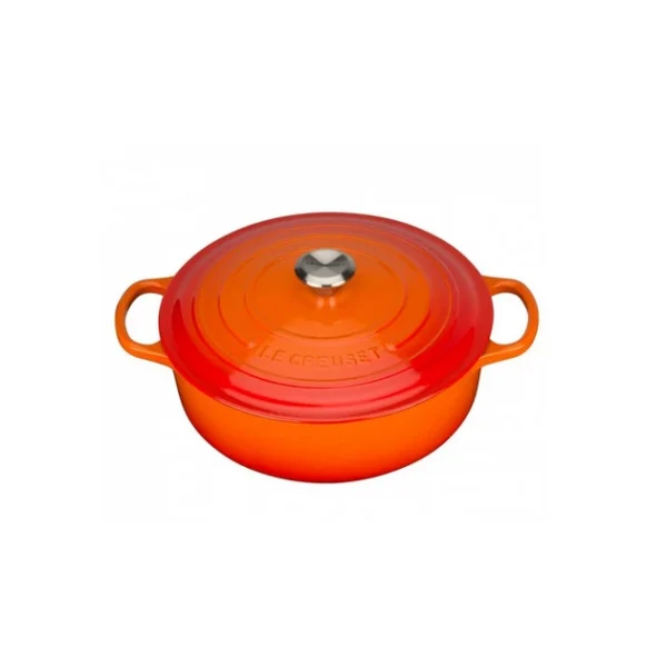 magasin Cocotte En Fonte Basse 30 Cm Volcanique Le Creuset Signature 1