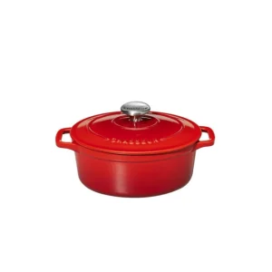 site soldes Cocotte En Fonte Ovale 17 Cm Rubis Chasseur 9