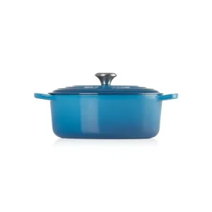 garantie de qualité Cocotte En Fonte Ovale 29 Cm Marseille Le Creuset Signature 9