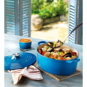 garantie de qualité Cocotte En Fonte Ovale 29 Cm Marseille Le Creuset Signature 15