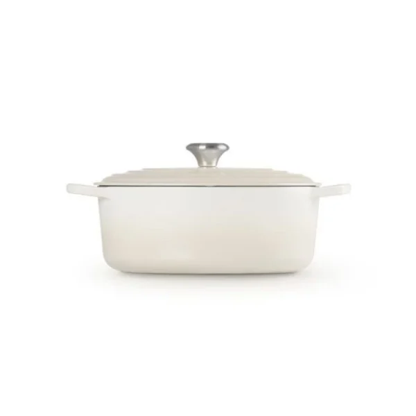 Cocotte En Fonte Ovale 29 Cm Meringue Signature Le Creuset grossiste 3