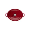 grande popularité Cocotte En Fonte Ovale 29 Cm Rouge Chasseur 19