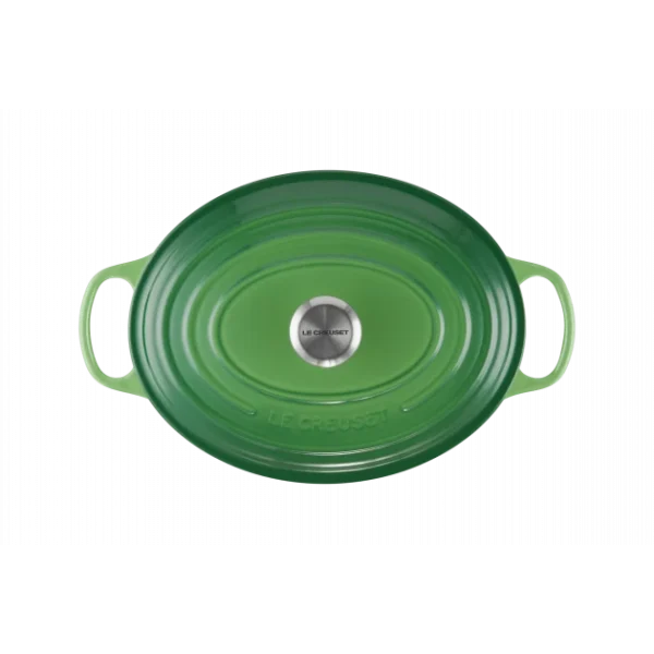 Livraison gratuite Cocotte En Fonte Ovale 31 Cm Bamboo Le Creuset Signature 4