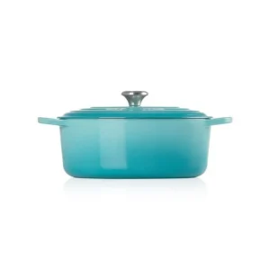 Cocotte En Fonte Ovale 31 Cm Caraïbes Le Creuset Signature prix de gros 9