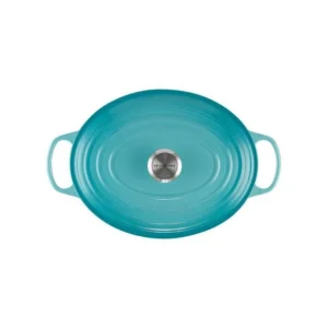 Cocotte En Fonte Ovale 31 Cm Caraïbes Le Creuset Signature prix de gros 11