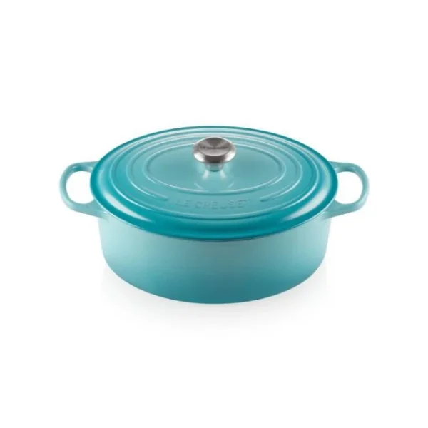 Cocotte En Fonte Ovale 31 Cm Caraïbes Le Creuset Signature prix de gros 1