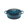 Cocotte En Fonte Ovale 31 Cm Deep Teal Le Creuset Signature soldes ligne 13