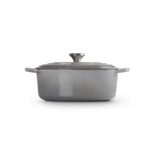 Cocotte En Fonte Ovale 31 Cm Mist Grey Le Creuset Signature Retour gratuit en magasin. 9