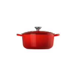 Cocotte En Fonte Ronde 18 Cm Cerise Le Creuset Signature aux meilleurs prix 8