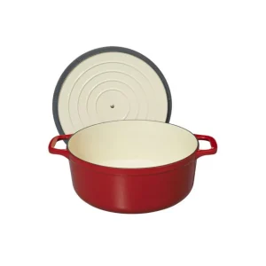 commentaire favorable Cocotte En Fonte Ronde 18 Cm Rouge Chasseur 11