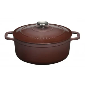 pas cher en ligne Cocotte En Fonte Ronde 20 Cm Bois De Rose Chasseur 7