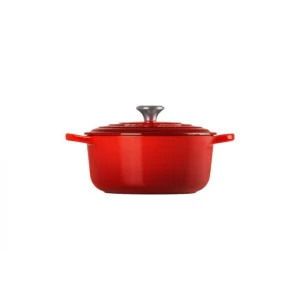 Cocotte En Fonte Ronde 20 Cm Cerise Le Creuset Signature Livraison rapide 11