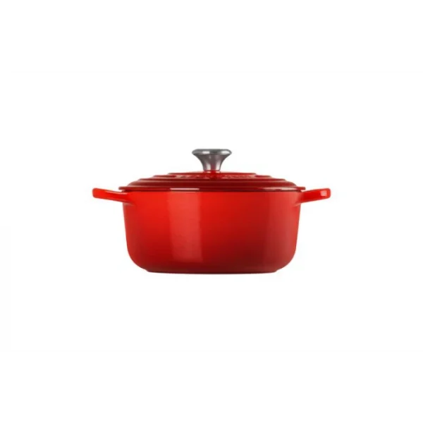 Cocotte En Fonte Ronde 20 Cm Cerise Le Creuset Signature Livraison rapide 3