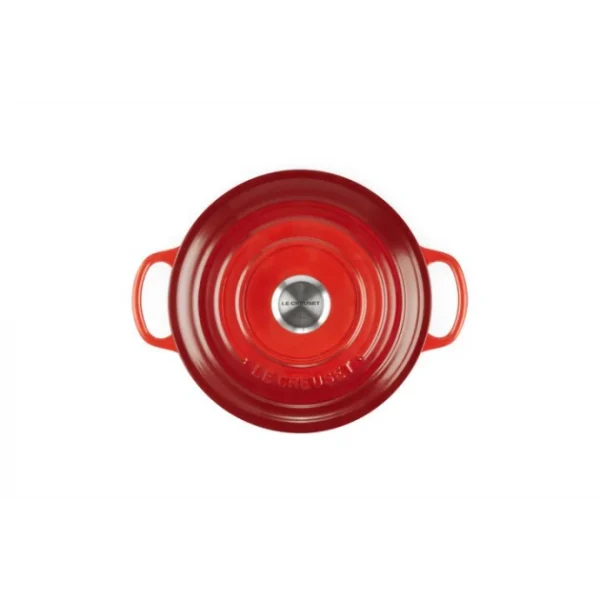 Cocotte En Fonte Ronde 20 Cm Cerise Le Creuset Signature Livraison rapide 4