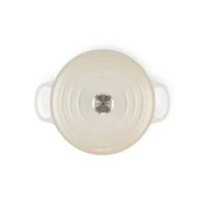 Cocotte En Fonte Ronde 20 Cm Meringue Signature Le Creuset shopping pas cher 11