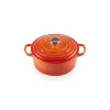 marque pas cher Cocotte En Fonte Ronde 20 Cm Volcanique Le Creuset Signature 19