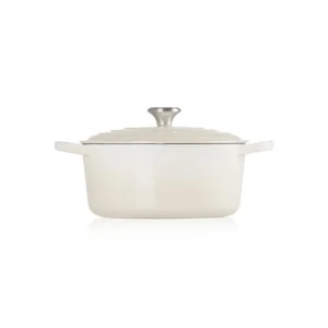 Cocotte En Fonte Ronde 22 Cm Meringue Signature Le Creuset ultratendance 9