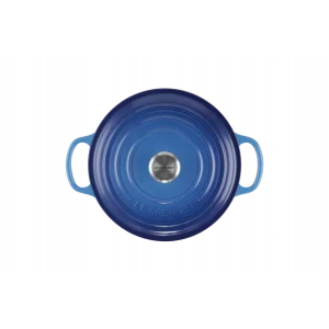 Cocotte En Fonte Ronde 22 Cm Signature Azur Le Creuset authentiques 10