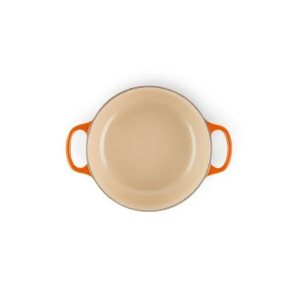 Satisfait ou Remboursé Cocotte En Fonte Ronde 22 Cm Volcanique Le Creuset Signature 5