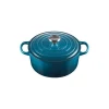 Cocotte En Fonte Ronde 24 Cm Deep Teal Le Creuset Signature prix pas cher 8