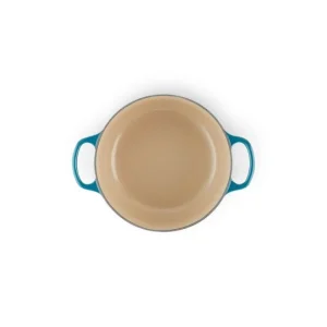 Cocotte En Fonte Ronde 24 Cm Deep Teal Le Creuset Signature prix pas cher 14