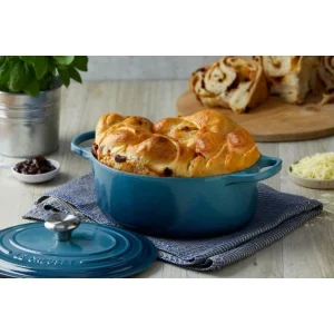 Cocotte En Fonte Ronde 24 Cm Deep Teal Le Creuset Signature prix pas cher 16