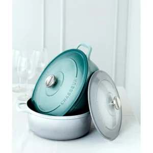 soldes en ligne Cocotte En Fonte Ronde 24 Cm Quartz Chasseur 16