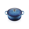 Prestation Et Rapide Cocotte En Fonte Ronde 26 Cm Azur Le Creuset Signature 20