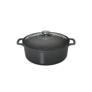 fashioniable Cocotte En Fonte Ronde 28 Cm Caviar Chasseur 9