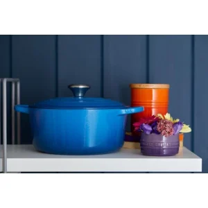 Satisfait ou Remboursé Cocotte En Fonte Ronde 28 Cm Marseille Le Creuset Signature 15