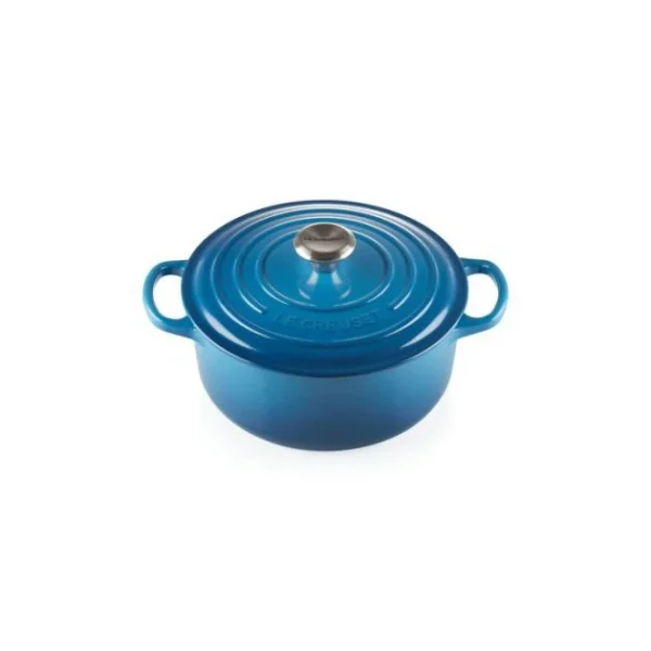 Satisfait ou Remboursé Cocotte En Fonte Ronde 28 Cm Marseille Le Creuset Signature 1