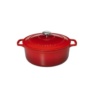 Cocotte En Fonte Ronde 32 Cm Rubis Chasseur outlet soldes 9