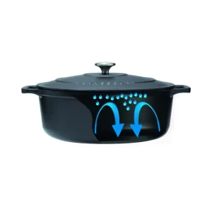 Cocotte En Fonte Ronde 32 Cm Rubis Chasseur outlet soldes 15