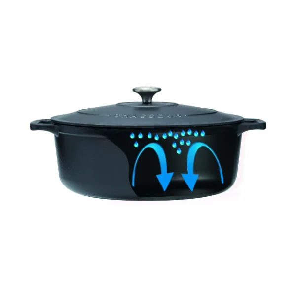 Cocotte En Fonte Ronde 32 Cm Rubis Chasseur outlet soldes 6