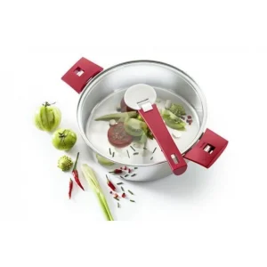 Promotio de vente Couvercle En Verre Bombé Platine Ø 28 Cm Cristel 6