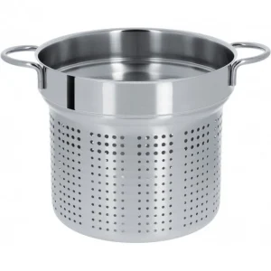 Ensemble Cuiseur à Pâtes Mutine Ø 22 Cm Manche Fixe Inox Cristel en ligne 6