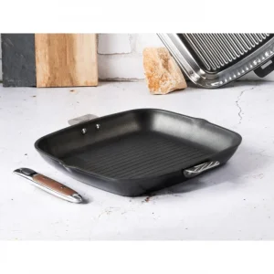 Grill Carré Cookway 28 Cm Poignée Amovible Ultralu Cristel grossiste en ligne 9