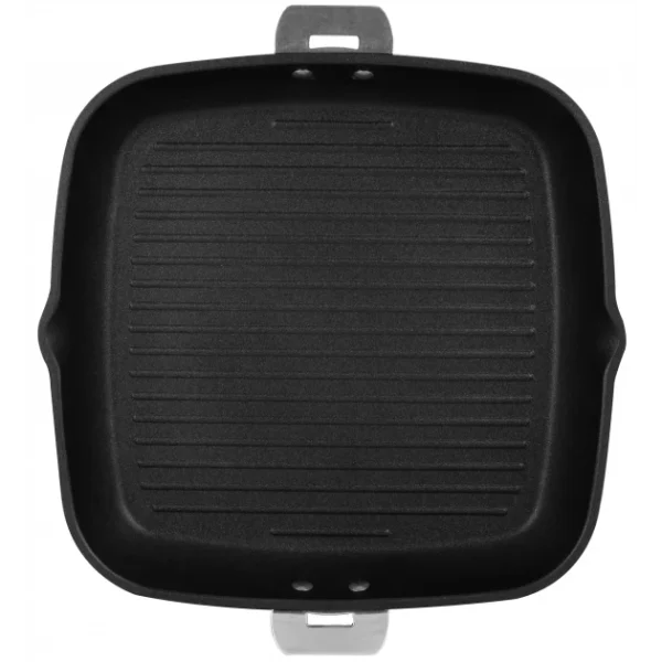 Grill Carré Cookway 28 Cm Poignée Amovible Ultralu Cristel grossiste en ligne 1