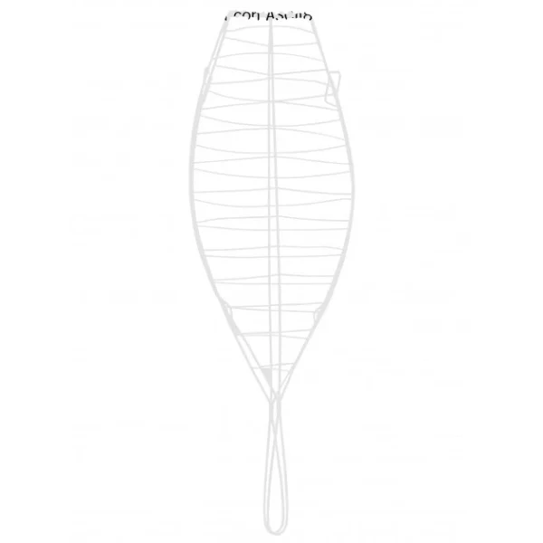 Grille Poisson Inox 18/10 42 X 19 Cm Ibili mode pas cher 1