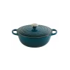 pas cher marque Marmite En Fonte 26 Cm Deep Teal Le Creuset Signature 13