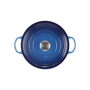 boutique en ligne Marmite En Fonte 26 Cm Azur Le Creuset Signature 10