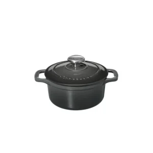 mode Mini Cocotte En Fonte Ronde 10 Cm Caviar Chasseur 10