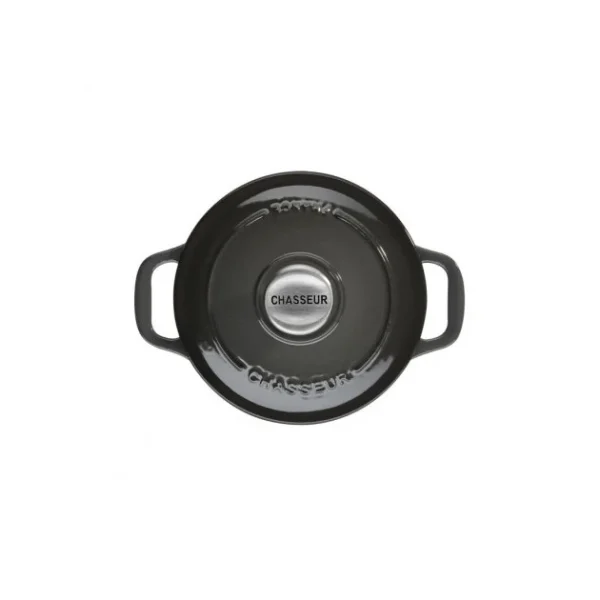 mode Mini Cocotte En Fonte Ronde 10 Cm Caviar Chasseur 1