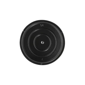 authentiques Mini Cocotte En Fonte Ronde 14 Cm Noir Mat Chasseur 14