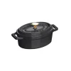 boutique Mini Cocotte Ovale 11 Cm Staub Fonte Noir 20